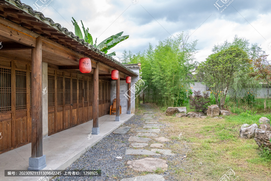 中式建筑庭院