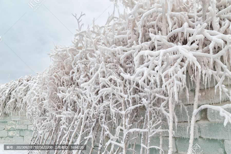 冰天雪地冰凌