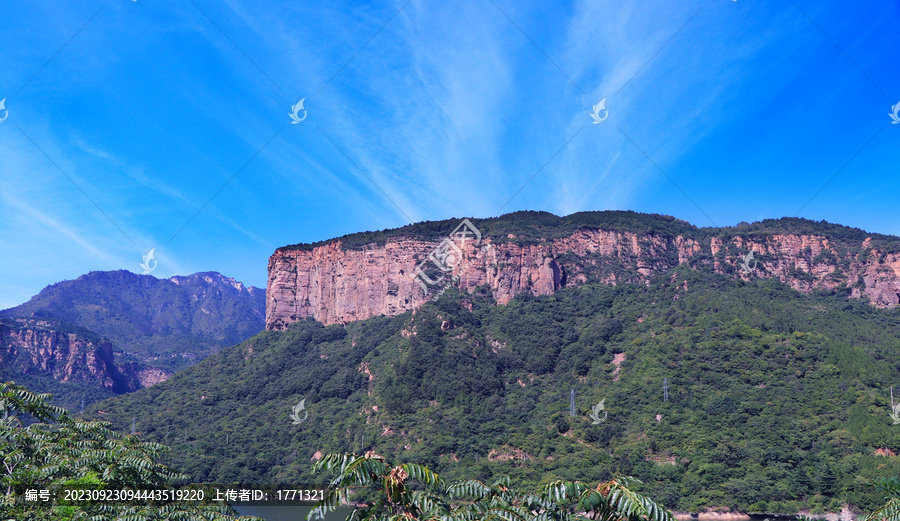 山川风景画