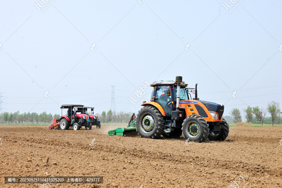 田地耕种机械