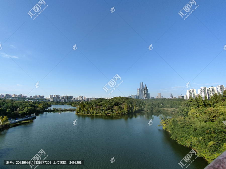 湖面美景