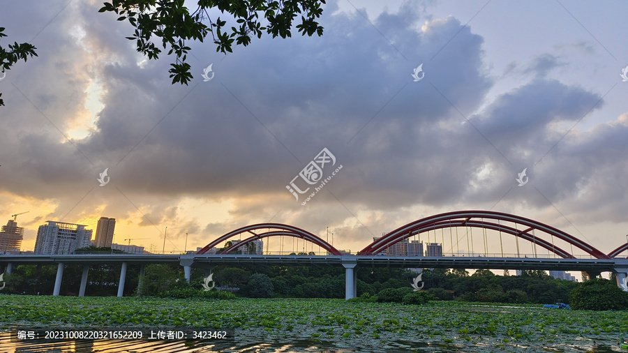 深圳洪湖公园芙蓉桥