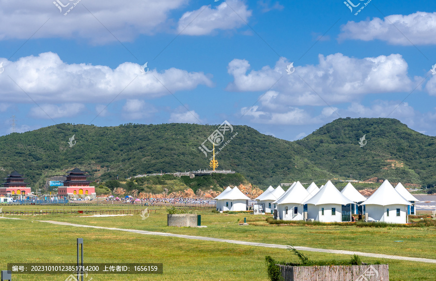 浙江舟山市岱山鹿栏晴沙