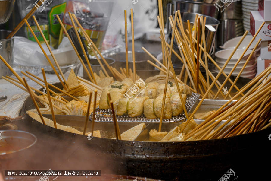 韩式关东煮韩国小吃夜市美食