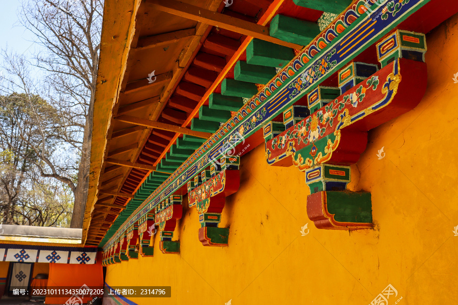 西藏建筑斗拱