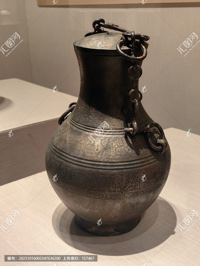 越国青铜器青铜壶