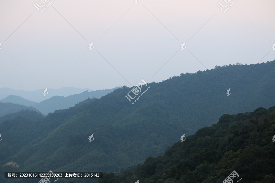 南昆山山脉群峰群山摄影