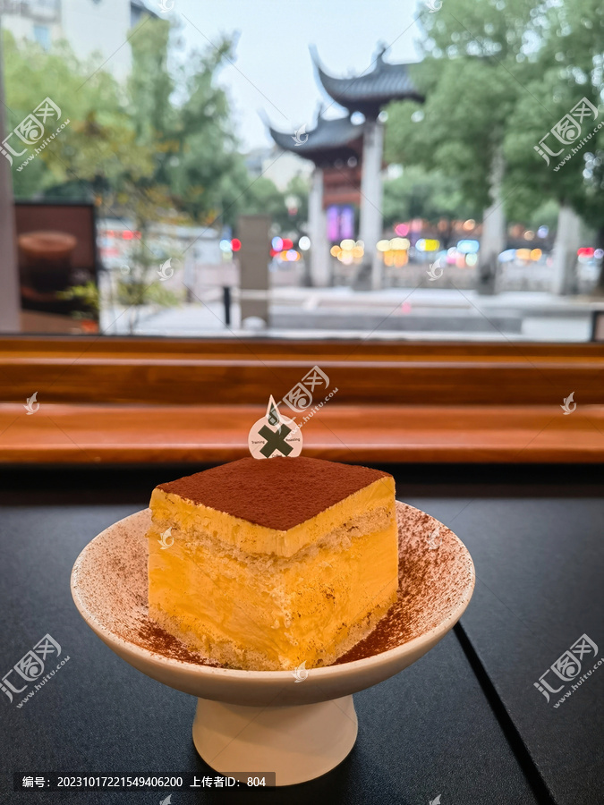 绍兴黄酒甜品黄酒提拉米苏蛋糕