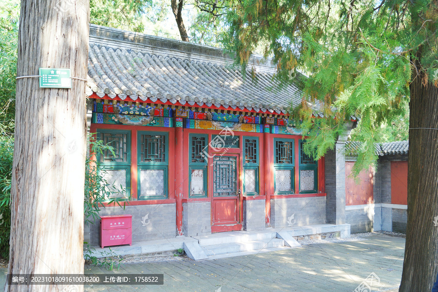 香山红门古建筑