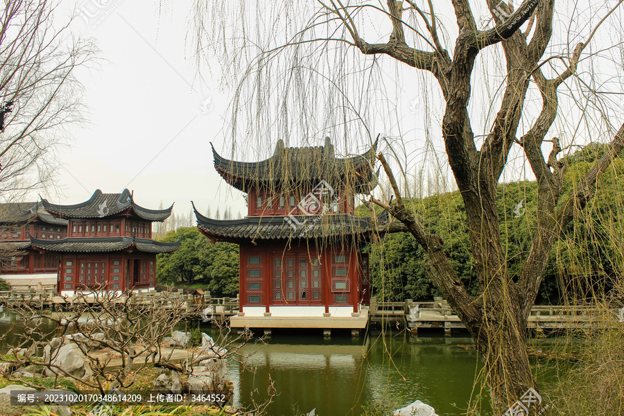 上海青浦大观园景区风光