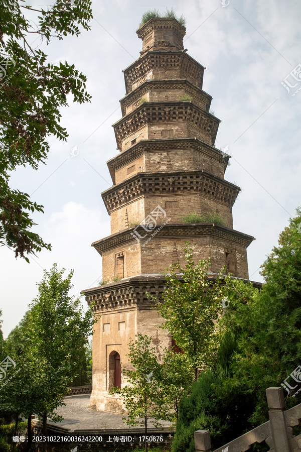 邯郸响堂山常乐寺塔