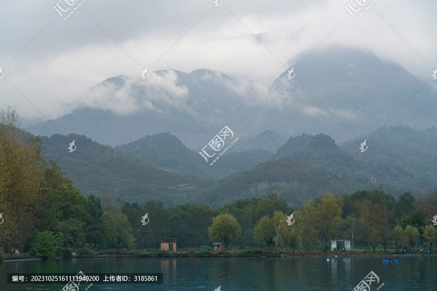 秦岭山水风光