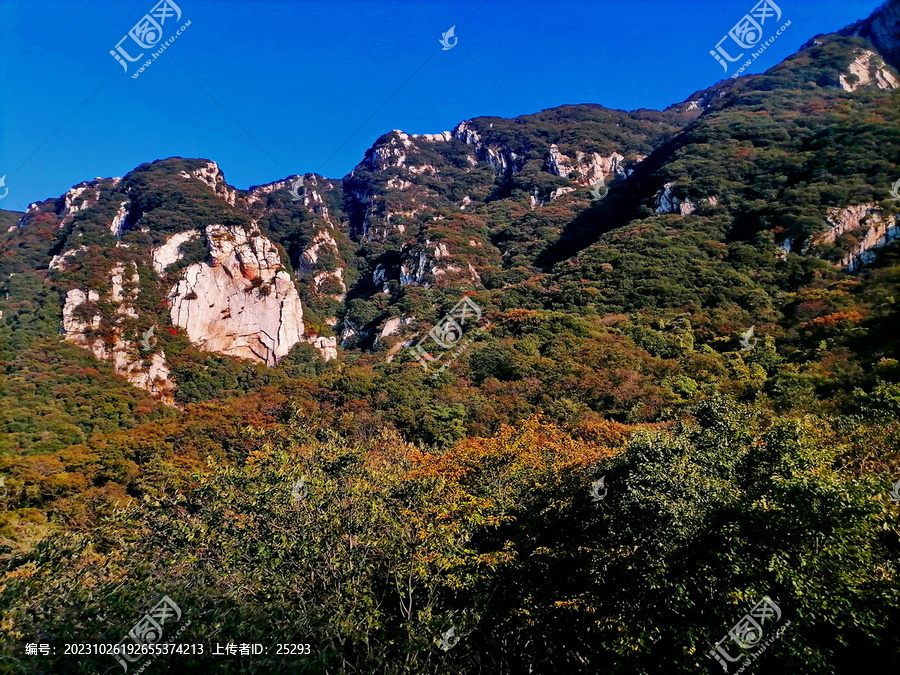 嵩山秋景