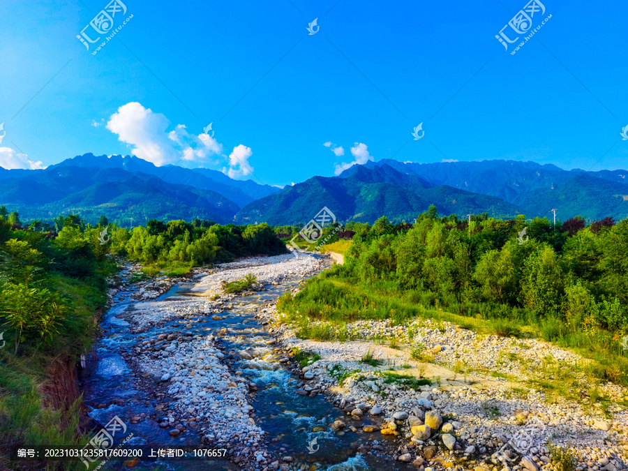 秦岭山水旅游风景区摄影