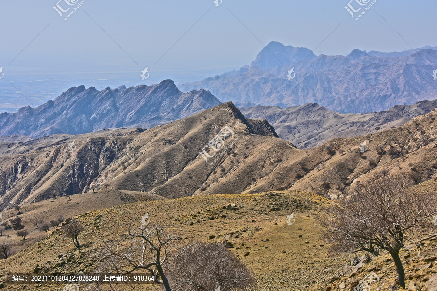 冬日大青山