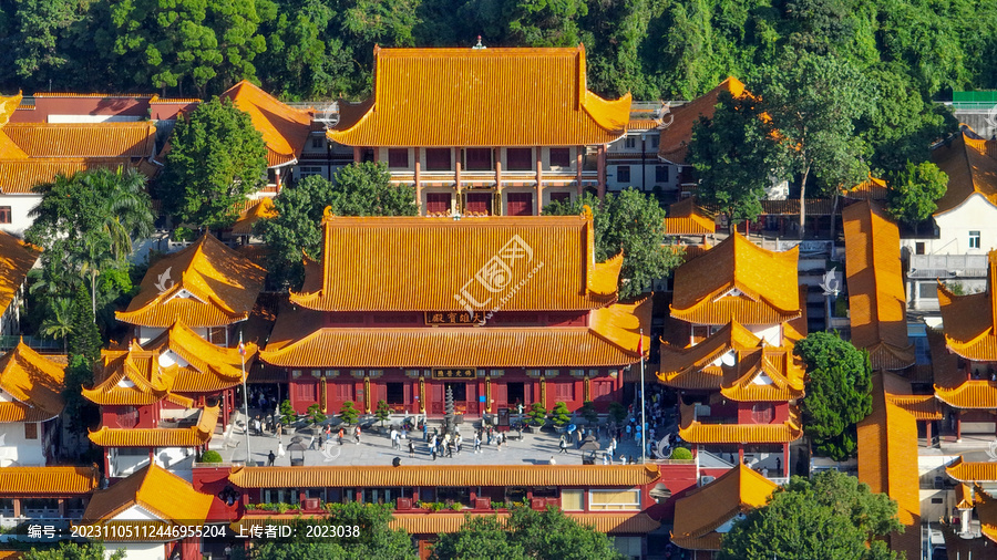 深圳弘法寺鸟瞰