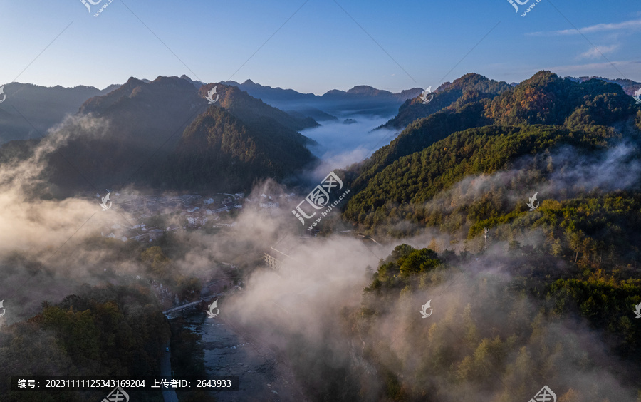 陕西汉中南郑黎坪风景区