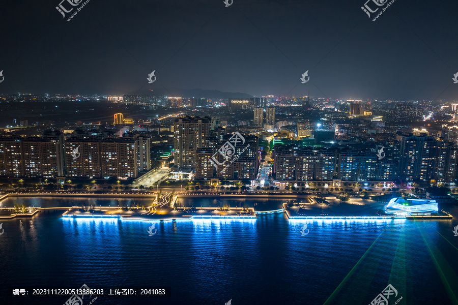 汕头潮人码头夜景