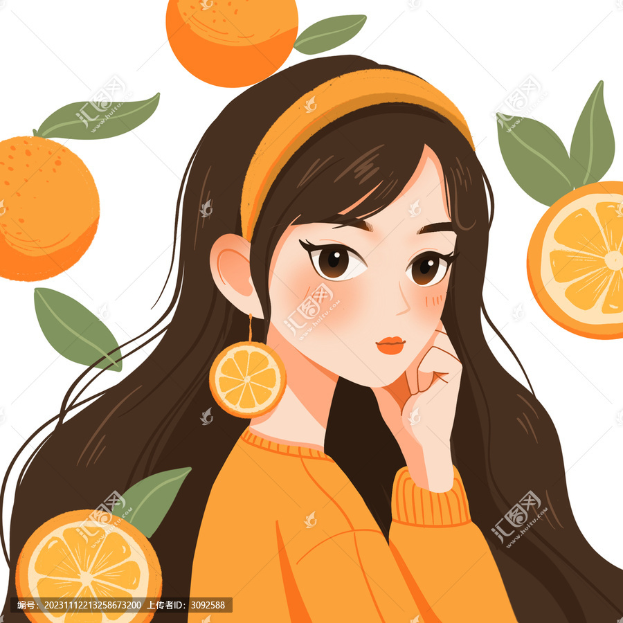 橙子女孩
