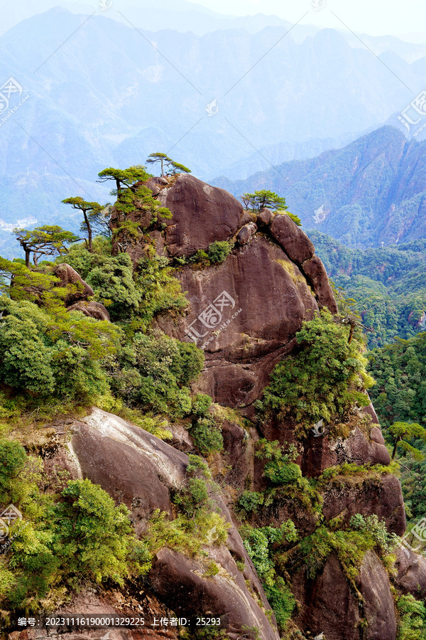 三清山母子石景点