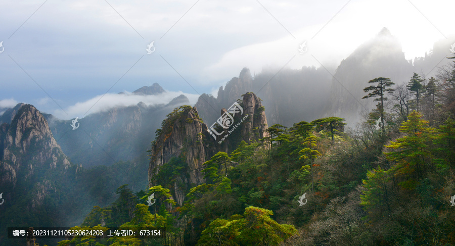 黄山美景