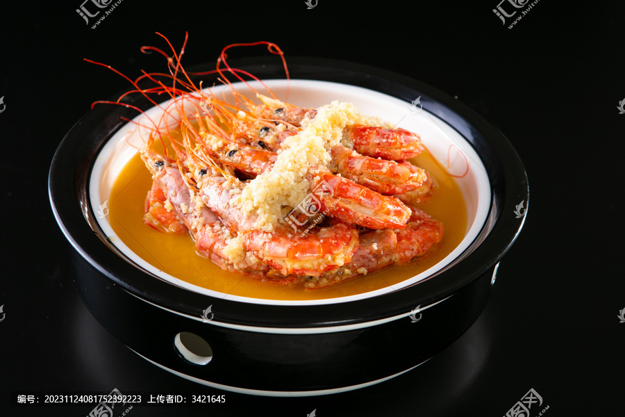 蒜蓉烧红虾