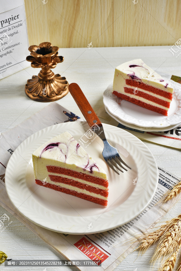 芝士红丝绒蛋糕