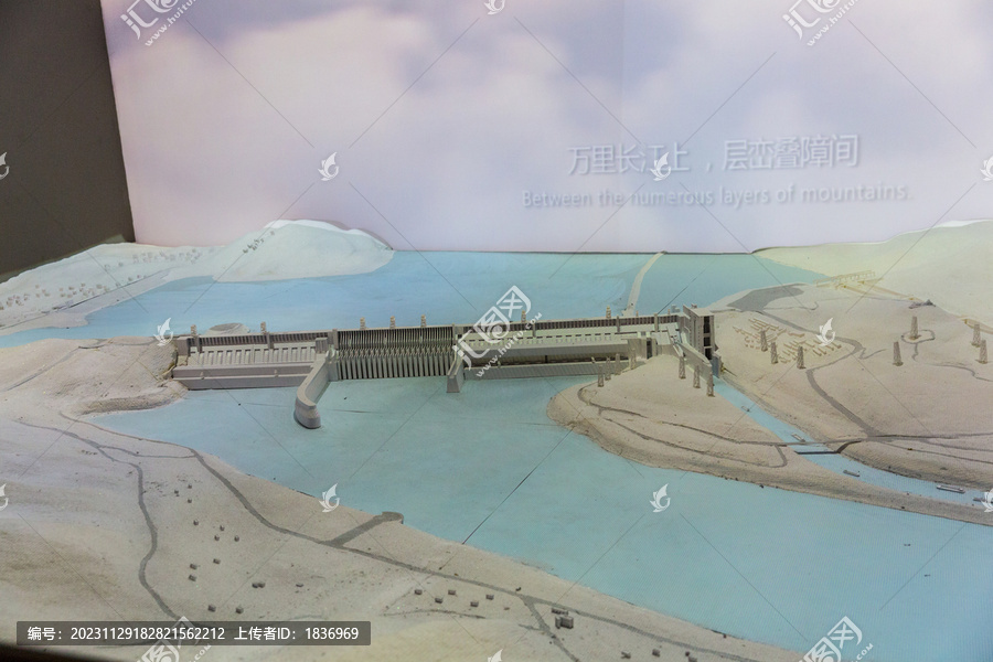 三峡大坝模型