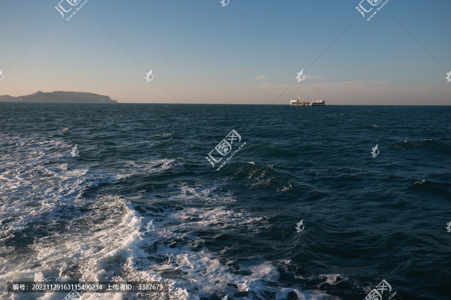 海浪风浪出海深海天气纹理水波纹