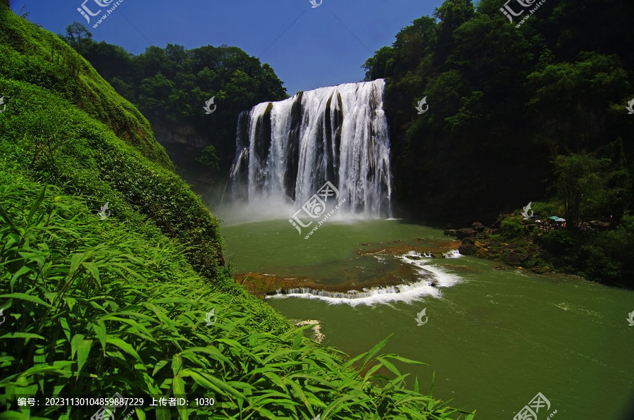 黄果树瀑布山水风景