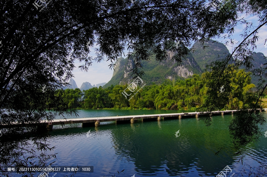 山水倒影壮美唯美美丽风景