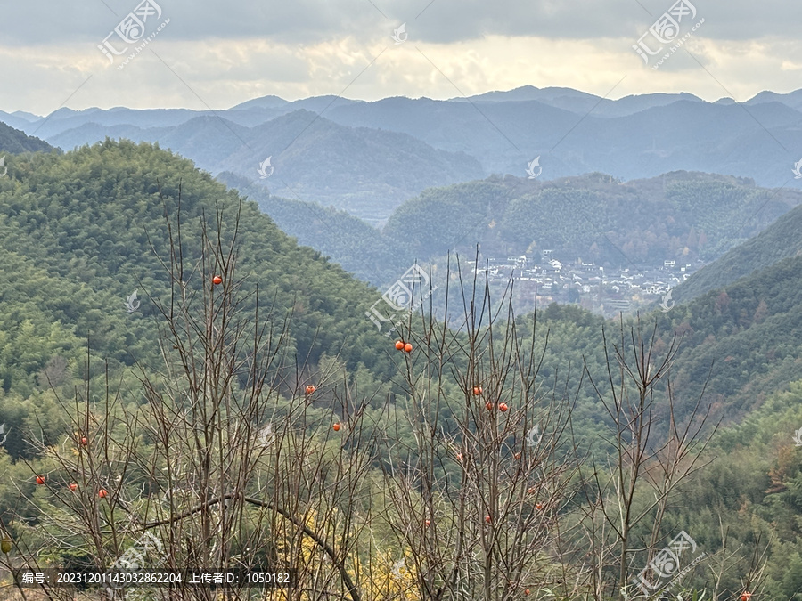 浙江宁波四明山风光