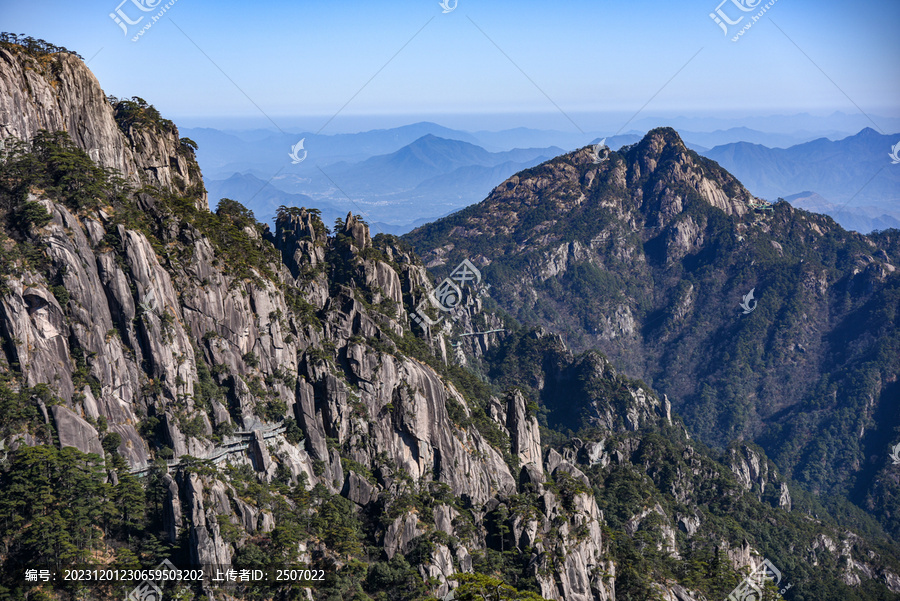 安徽黄山自然风光美景