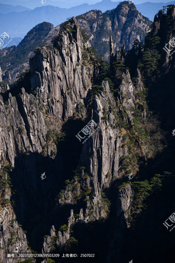 安徽黄山自然风光美景