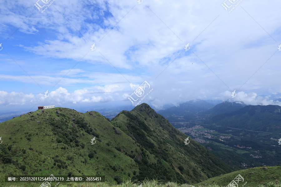 浮山岭山顶风光