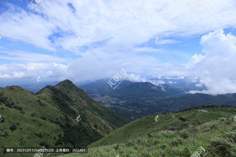 浮山岭山顶风光