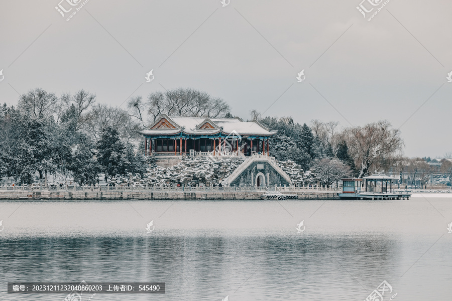 颐和园雪景