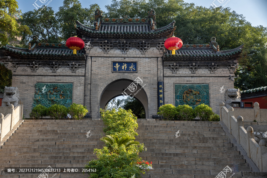 山西太原永祚寺双塔