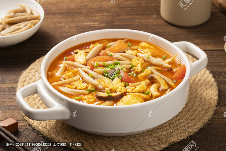 莜面鱼鱼鸡蛋番茄汤