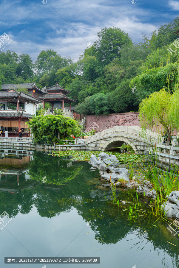 黄鹤楼景区园林景观