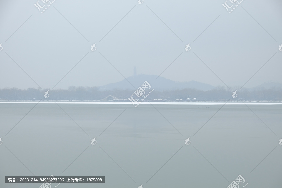 雪后颐和园