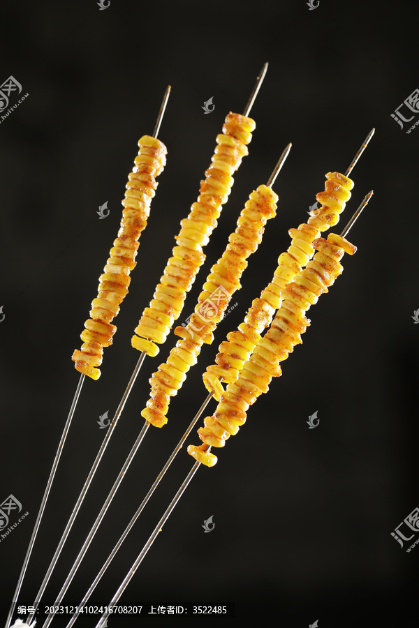 烤玉米串