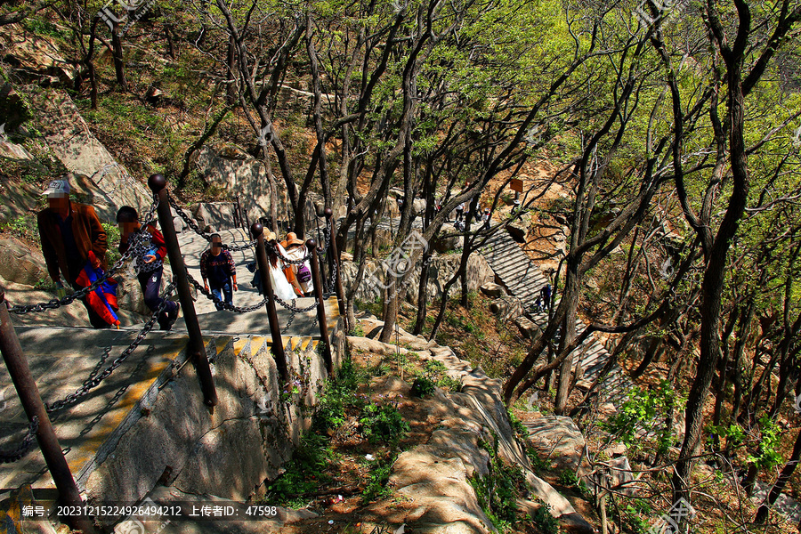 连云港花果山登山路