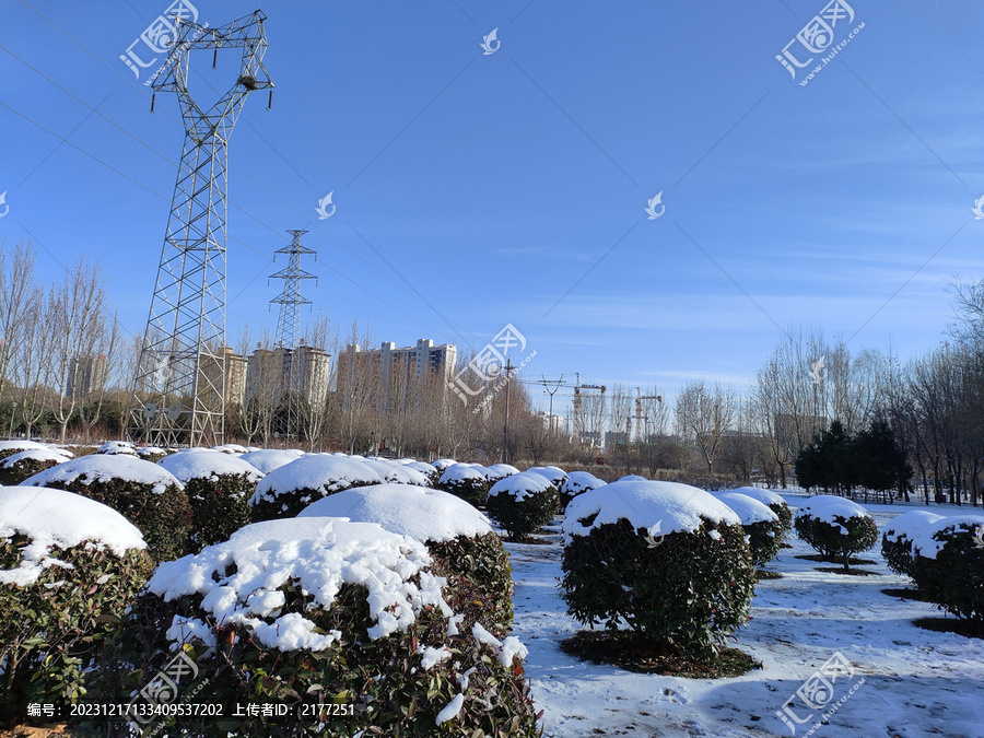 雪后晴天