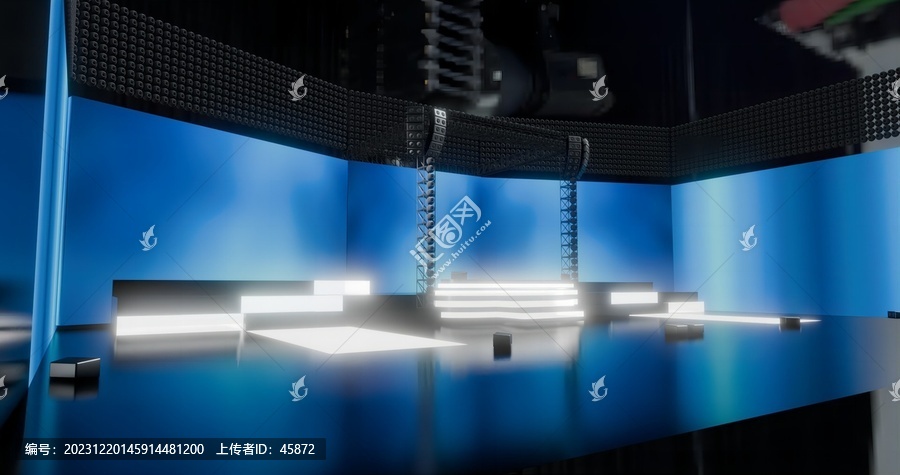 3D舞美效果图4K分辨率动画