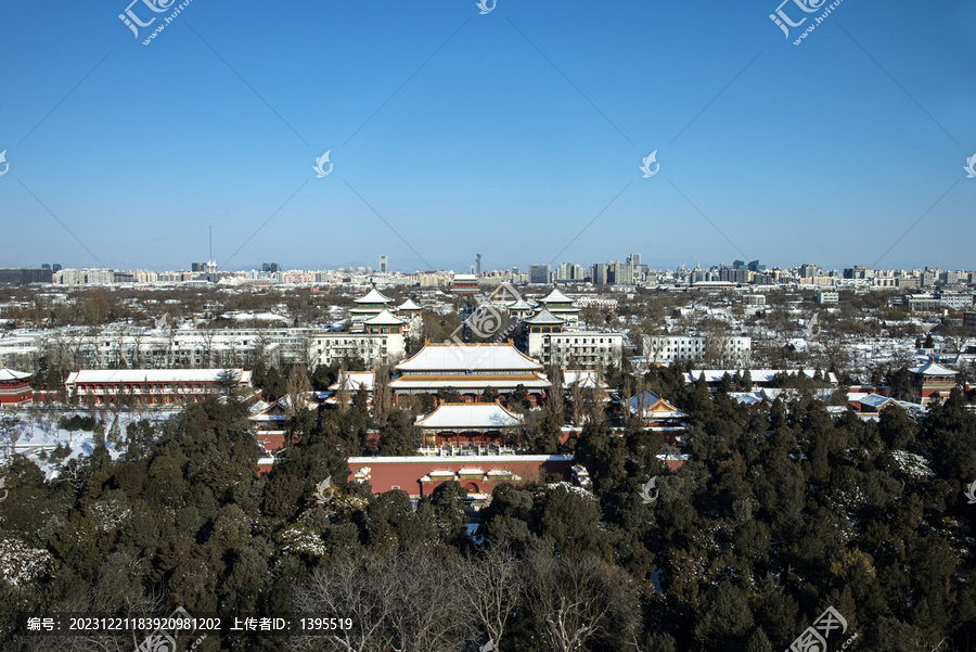 北京景山中轴线