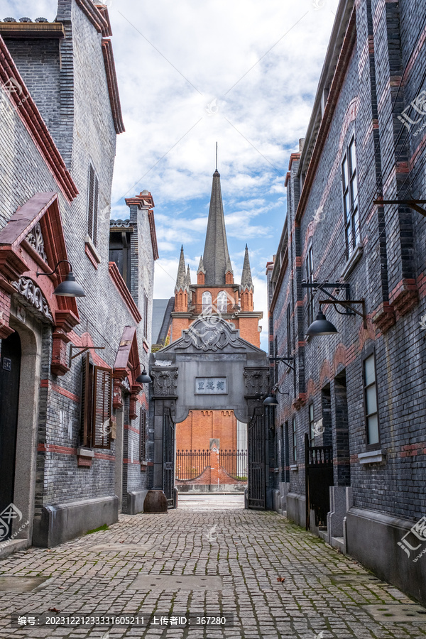 老上海建筑街景