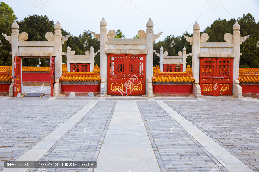 地坛公园方泽坛景区