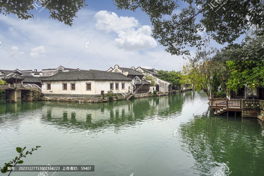 江南水乡乌镇西栅古建筑