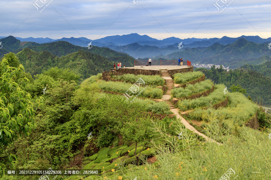 歙县石潭村下汰观景台